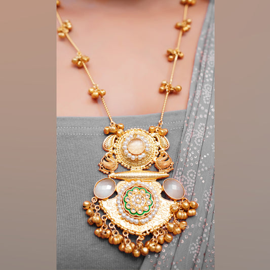 Traditional Kashmiri Haar Necklace for Women