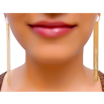 Anti Tarnish Long Earrings for Women – Premium Fashion Jewellery