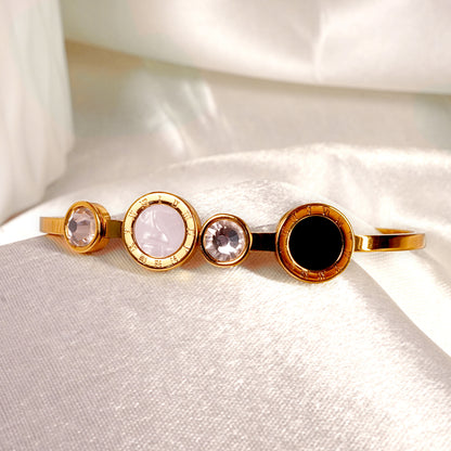 Anti-Tarnish Multi-Stone Elegant Bracelet for Women